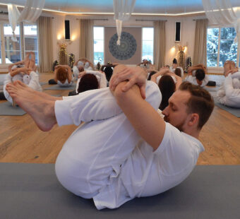 Consciousness of Fire - paschimottanasana is a powerful asana for activating the fire element