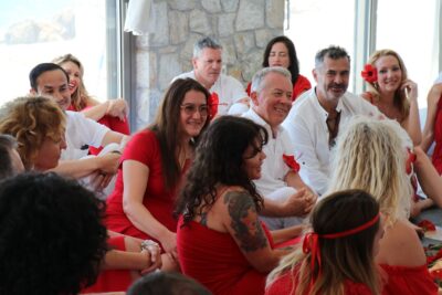 group energy in a tantric retreat