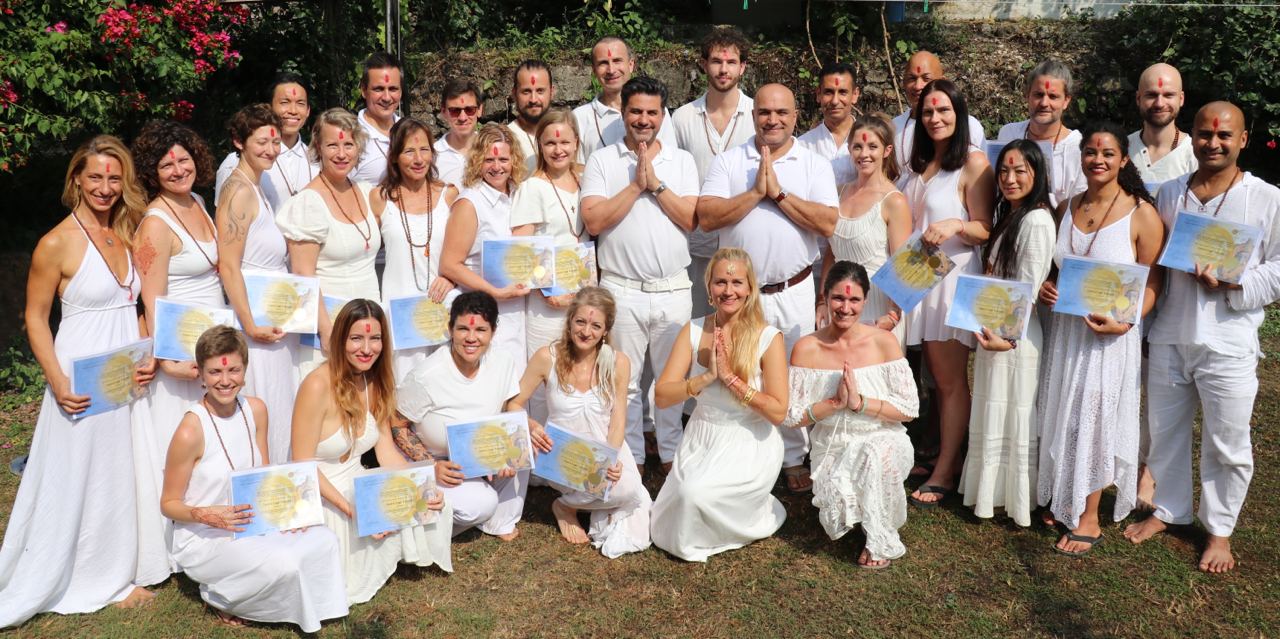 graduates of the Tantra Yoga Teacher Training Course