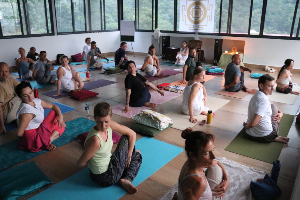 Yoga practice for spiritual awakening